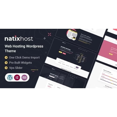 Natix Web Hosting WordPress Theme