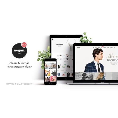 Negan – Clean, Minimal WooCommerce Theme