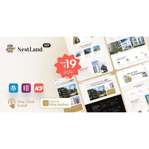 NestLand – Real Estate WordPress Theme