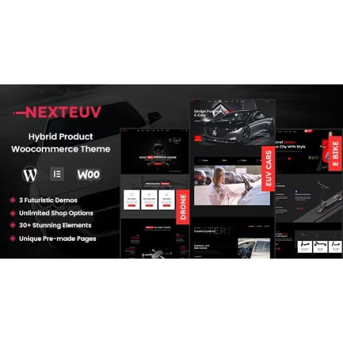 NextEuv EV Shop Single Product Store