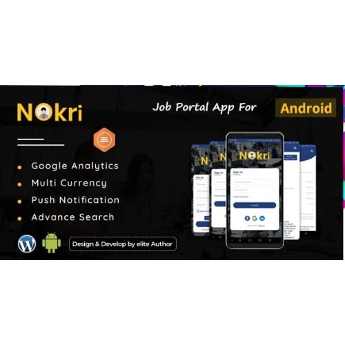 Nokri Job Board Native Android App Nulled 1