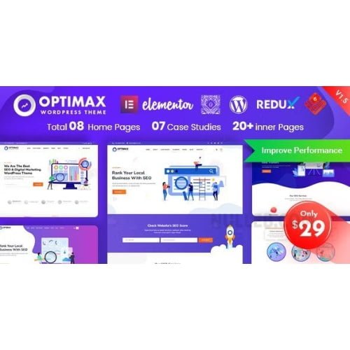 Optimax SEO Marketing WordPress Theme