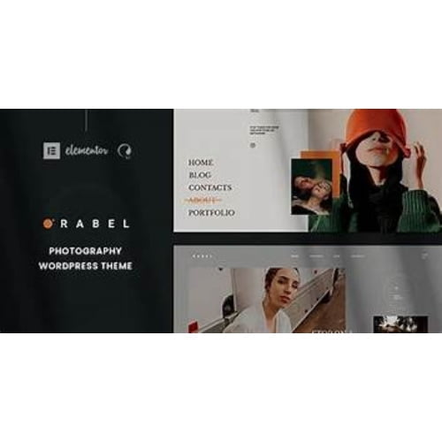 Orabel Creative Photography Portfolio WordPress Theme Nulled