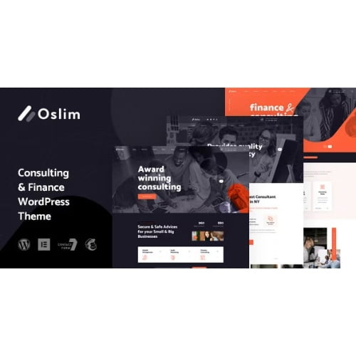 Oslim Consulting Finance WordPress Theme