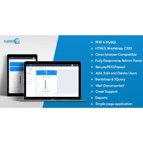 PHP Login Registration Script User Management Admin Panel Nulled Free Download
