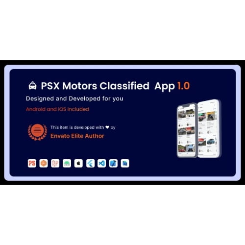 PSX Motors Classified App with Laravel Admin Panel Nulled