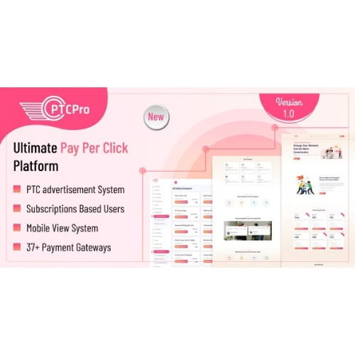 PTC Pro A Complete Pay Per Click Platform
