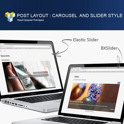 PW Carousel Slider Post Layout For Visual Composer