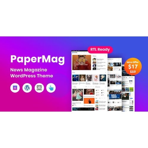PaperMag News Magazine WordPress Theme