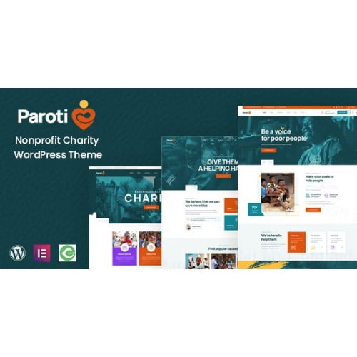 Paroti Nonprofit Charity WordPress Theme