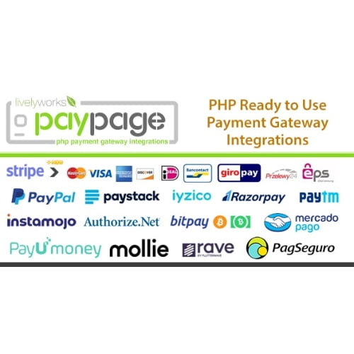 PayPage PHP ready to use Payment Gateway Integrations livelyworks Nulled 1