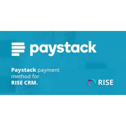 Paystack payment method for RISE CRM