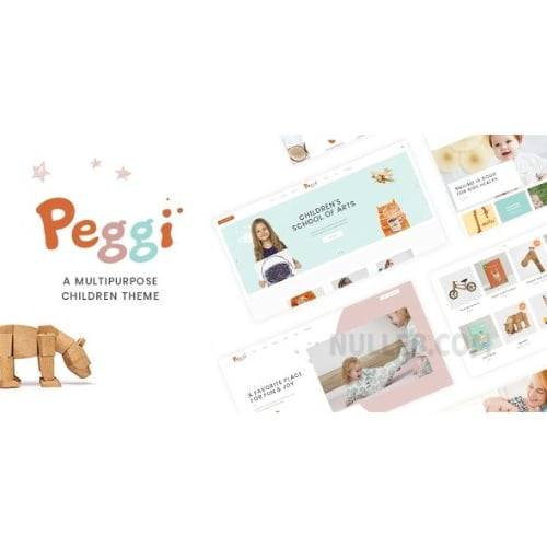 Peggi Multipurpose Children Theme