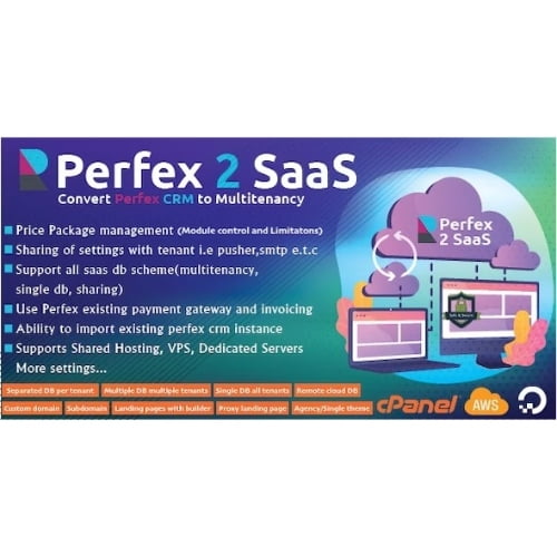 Perfex CRM SaaS Module Transform Your Perfex CRM into a Powerful Multi Tenancy Solution Free Downloa