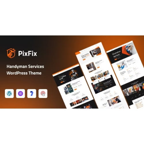 PixFix Handyman Services WordPress Theme