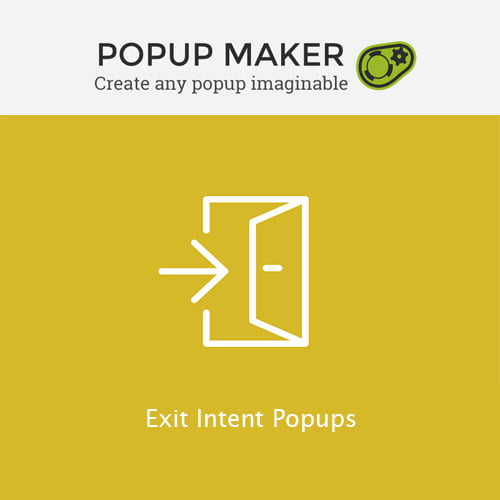 Popup Maker Exit Intent Popups