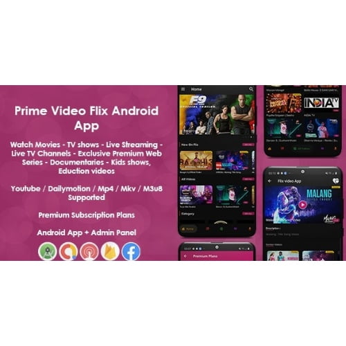 Prime Video Flix App Nulled
