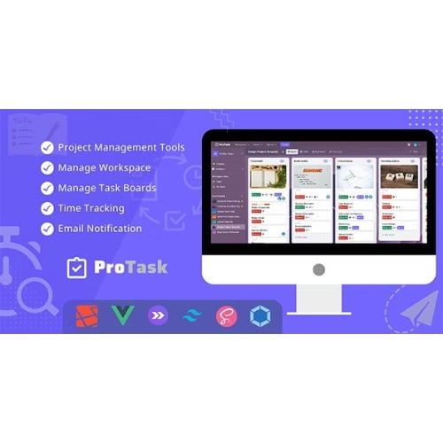 ProTask A teamwork project management tool including time tracking