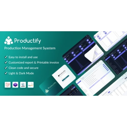 Productify Production Management System Nulled