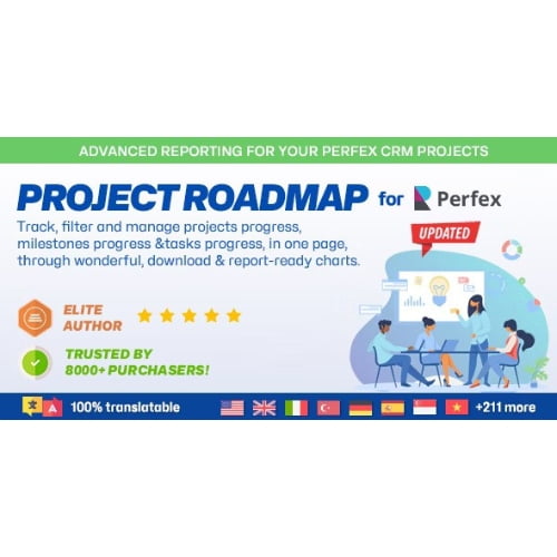 Project Roadmap Advanced Reporting Workflow module for Perfex CRM Projects