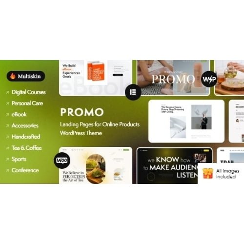 Promo Landing Pages for Online Products WordPress Theme Nulled