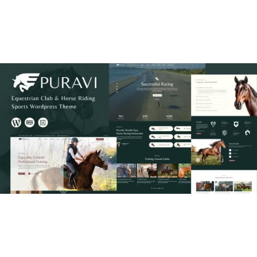 Puravi Equestrian Club Horse Riding Sports Theme