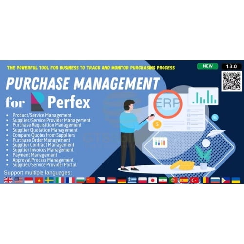 Purchase Management for Perfex CRM Free Download
