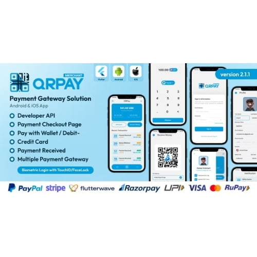 QRPay Merchant Payment Gateway Solution Free Download