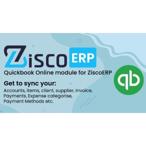 Quickbook Sync Module for ZiscoERP Free Download 1