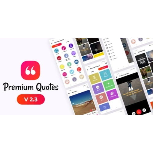 Quotes App With Admin Panel Admob and Applovin Ads Free download