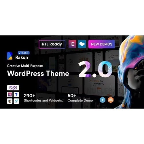 Rakon – Creative Multi-Purpose WordPress Theme