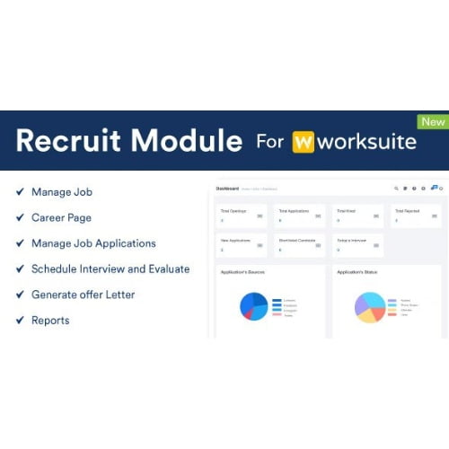 Recruit Module For Worksuite CRM