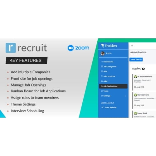 Recruit Recruitment Manager System Nulled