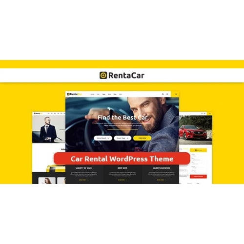 Rentacar Car Rental Listing WordPress Theme