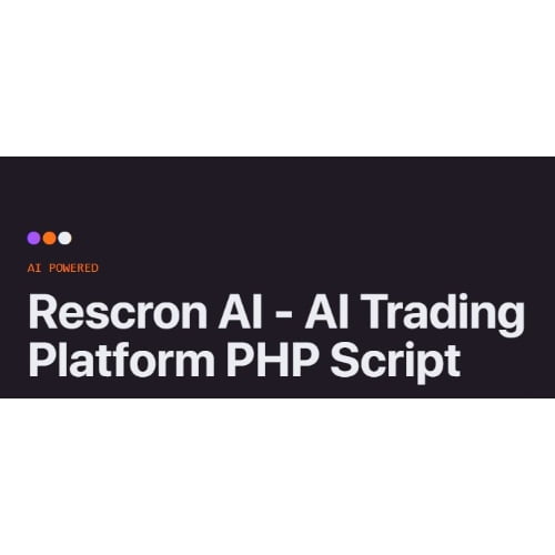 Rescron AI AI Trading Platform PHP Script Free Download