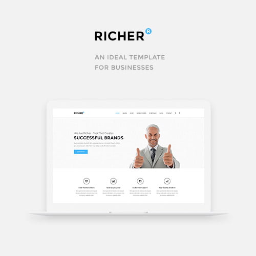 Richer Responsive Multi Purpose Theme