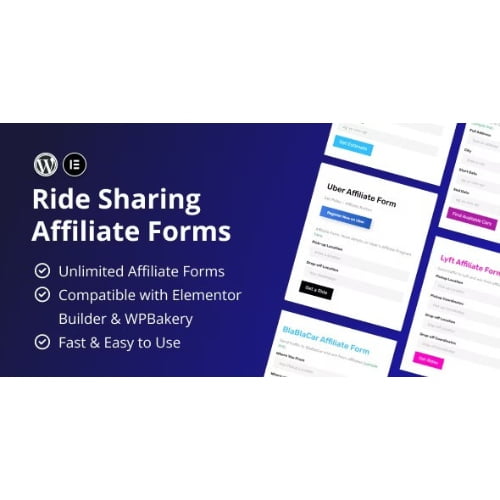 Ride Sharing Affiliate Forms