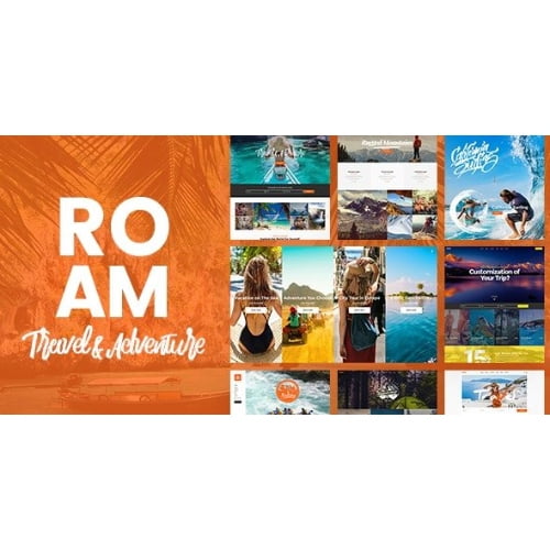 Roam Travel Tourism Theme