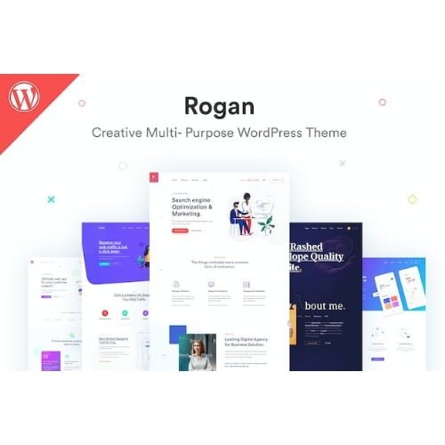 Rogan Nulled Creative Multipurpose WordPress Theme Free Download
