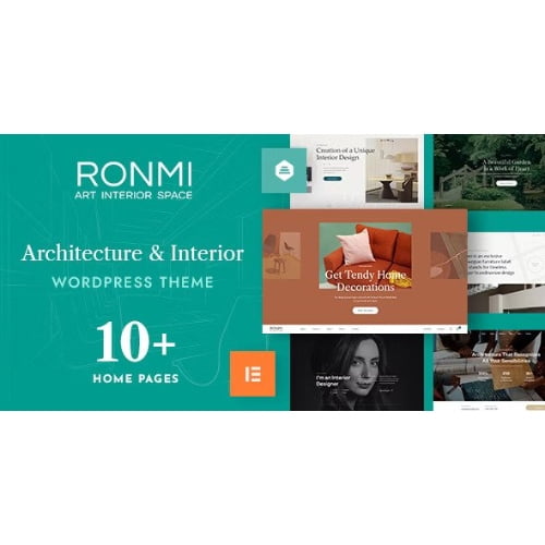 Ronmi Architecture and Interior Design WordPress Theme