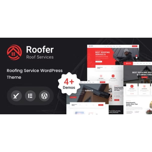 Roofer – Roofing Services WordPress Theme + RTL