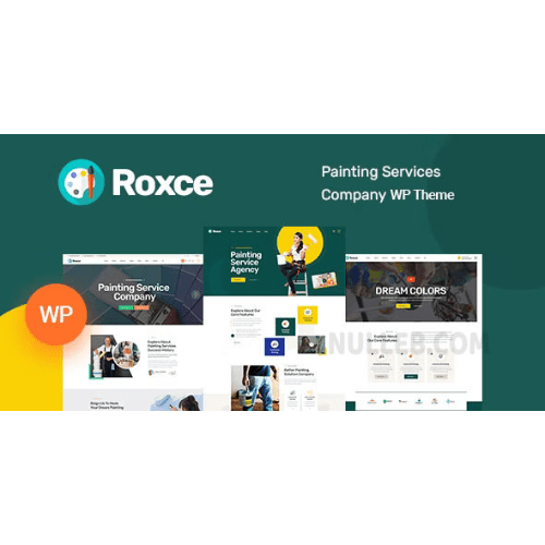 Roxce Painting Services WordPress Theme RTL