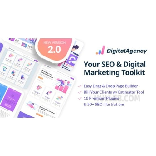 SEOWP SEO Digital Marketing WordPress Theme