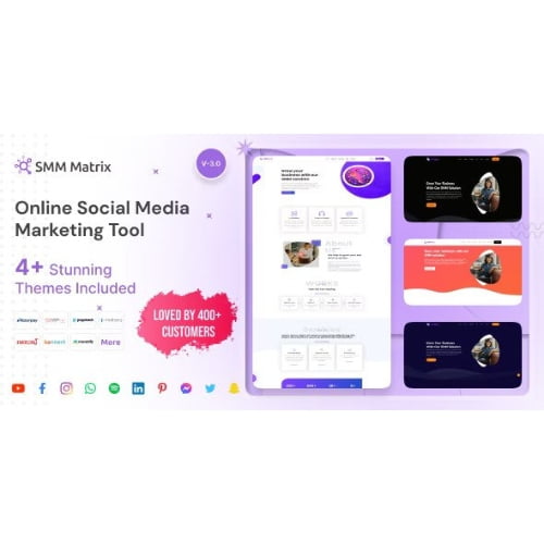 SMM Matrix Social Media Marketing Tool