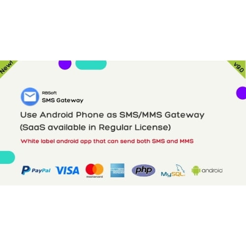 SMS Gateway Use Your Android Phone as SMS MMS Gateway SaaS Nulled