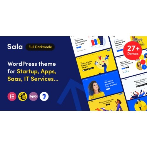 Sala Startup SaaS WordPress Theme