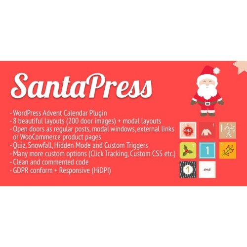 SantaPress WordPress Advent Calendar Plugin Quiz