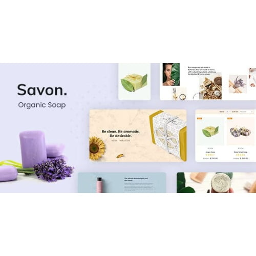 Savon Handmade Shop WordPress Theme