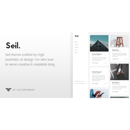 Seil A Responsive WordPress Blog Theme