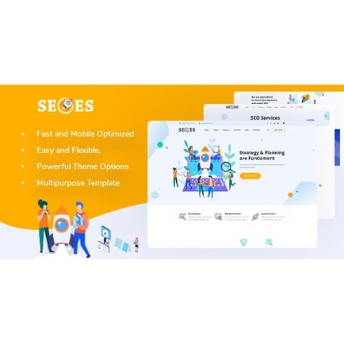 Seoes Marketing Agency WordPress Theme